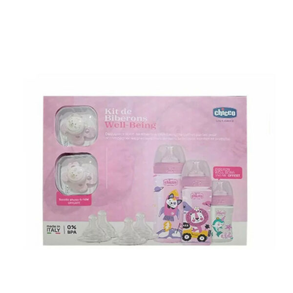 Chicco kit biberons WELL being